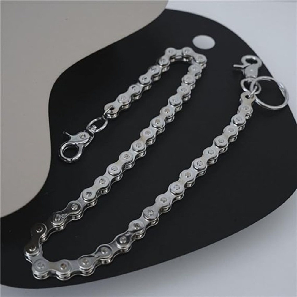 Srebrny łańcuch do noszenia w  – Bicycle Chain recenzja i cena