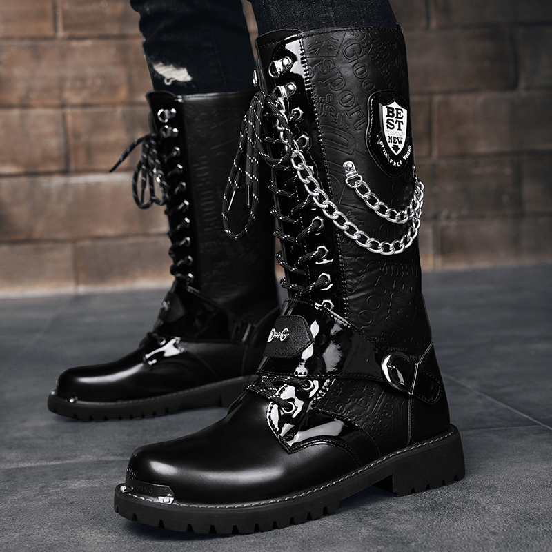Męskie buty w dużych rozmiarac – Motorcycle Chain recenzja i cena