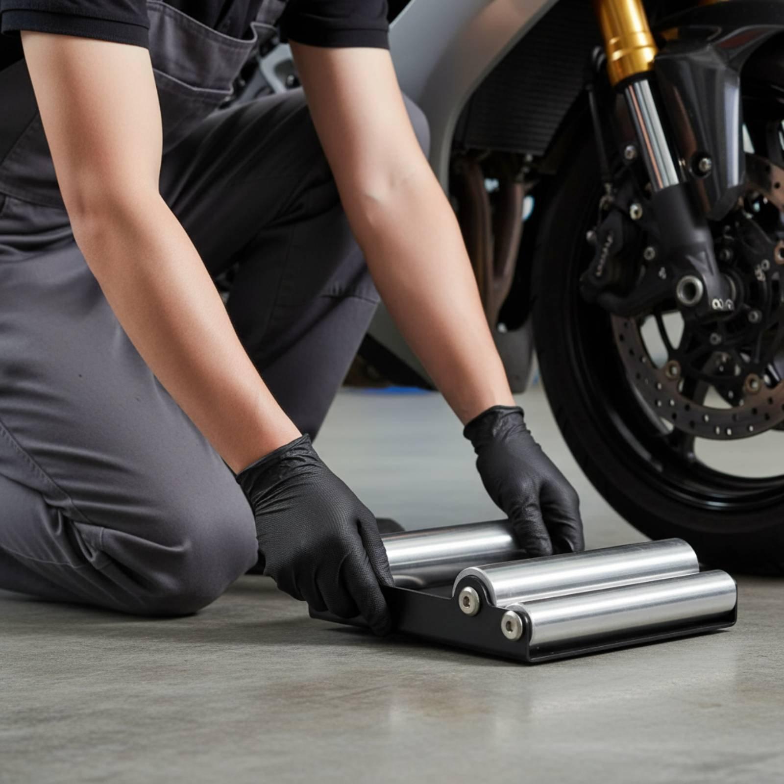 Uniwersalny wózek na koła moto – Roller Chain recenzja i cena