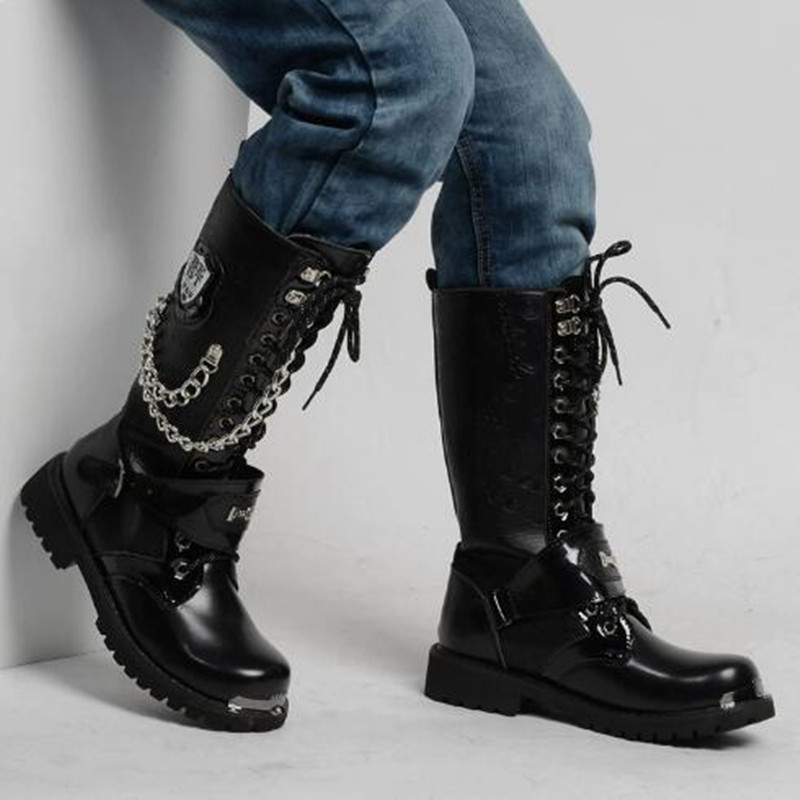 Męskie buty motocyklowe do poł – Motorcycle Chain recenzja i cena